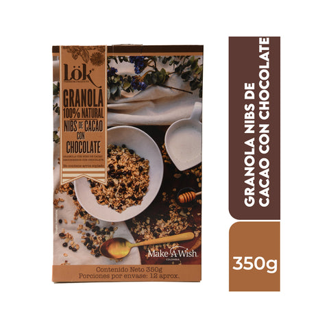 Granola con Nibs de Cacao 350g