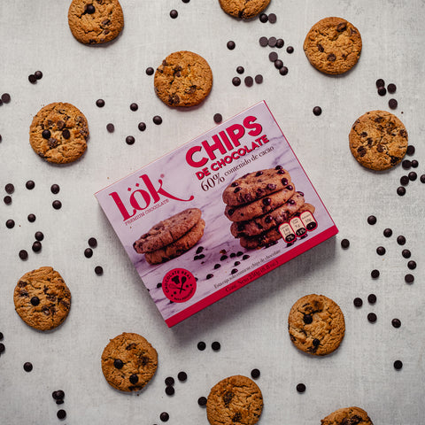 Chips de chocolate 60% cacao 250g