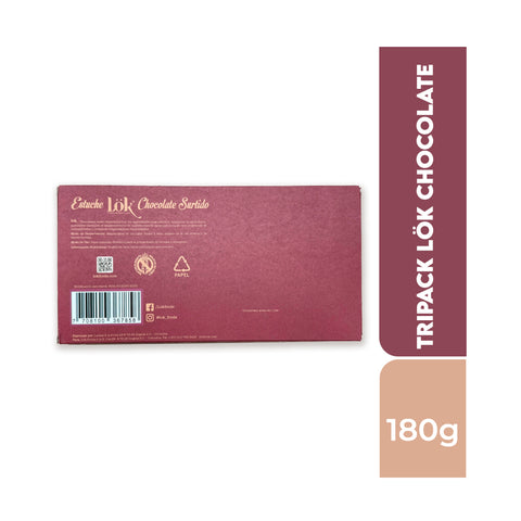 TRIPACK LÖK CHOCOLATE