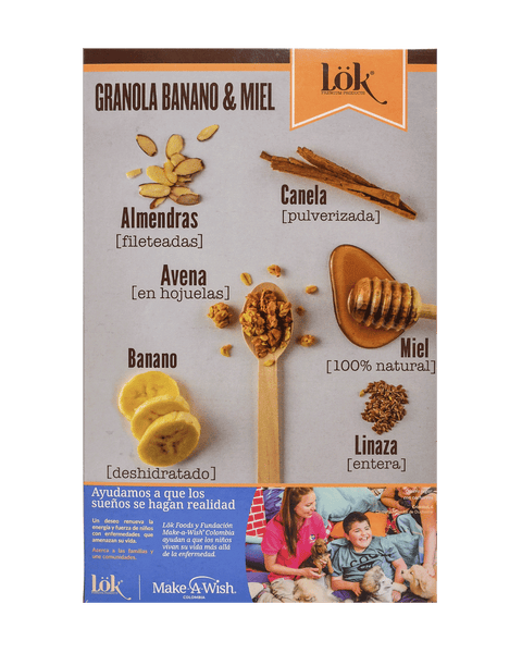 Granola con Banano y Miel 350g