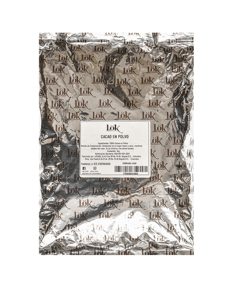 Cacao en Polvo 100% Natural 1kg
